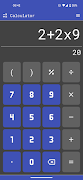 Calculator captura de pantalla 2