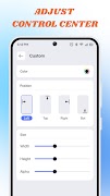 برنامه‌نما Control Center: Simple Custom عکس از صفحه