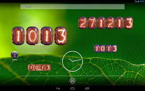 Nixie Clock Widget Deluxe تصوير الشاشة 5
