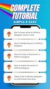 Learn Affinity Design Graphic syot layar 1