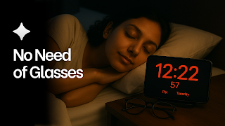 Huge Digital Clock Pro Plakat