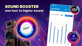 برنامه‌نما Sound Booster・Increase Volume عکس از صفحه