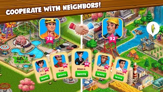 NewCity: City Building&Farming स्क्रीनशॉट 3