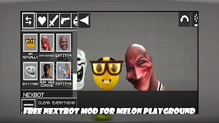 برنامه‌نما Nextbot mod for Melon عکس از صفحه