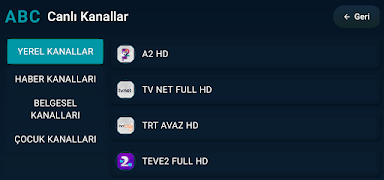 ABC IPTV PLAYER PLUS Screenshot 2