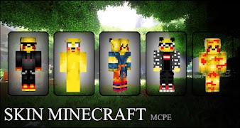 Pikachu Skin Minecraft poster