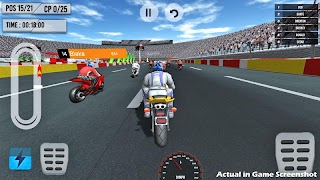 Bike Racing - Bike Game 3D captura de pantalla 1