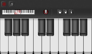 برنامه‌نما Piano keyboard عکس از صفحه