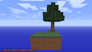 skyblock for minecraft โปสเตอร์