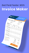 Invoice Maker :Receipt App PDF اسکرین شاٹ 1