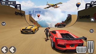 Mega Ramp Car Stunt Racing Ekran Görüntüsü 5