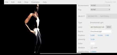 4 Schermata TreeJS Editor