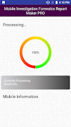 Mobile Investigation Forensics capture d'écran 1