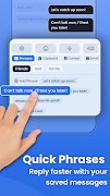 Quick Text & Voice Keyboard imagem de tela 2