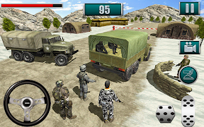 US Military Truck Driving Simulator: Army Trucker screenshot 7