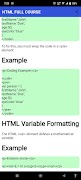 HTML Full course 2022 স্ক্রিনশট 7