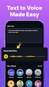 Voice Changer: AI Sound Effect ảnh chụp màn hình 2