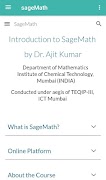 sageMath Course Plakat