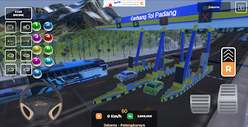 4 Schermata Bus Mudik Simulator Basuri