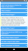 React Native Interview Questions تصوير الشاشة 1