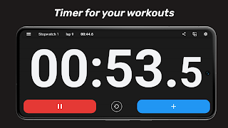 स्टॉपवॉच और टाइमर स्क्रीनशॉट 1