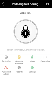 1 Schermata PADO Digital Locking