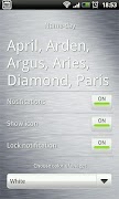 Name-day notification & widget capture d'écran 1