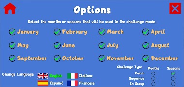 Learn: Months and Seasons 截圖 1