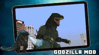 Mod Godzilla Monstre Minecraft capture d'écran 4