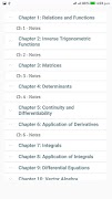 Class 12 Maths Notes screenshot 2