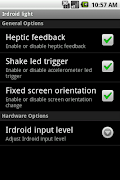 Irdroid light تصوير الشاشة 3