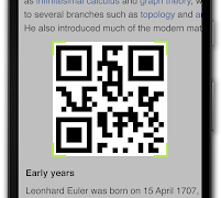 QR Code Reader penulis hantaran