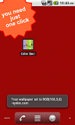 Color Background Affiche