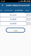 Postcode Belgische screenshot 6