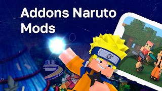 Naruto mods for Minecraft poster