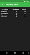 Sorting algorithms تصوير الشاشة 3