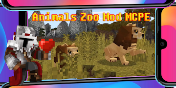 Animals Mod for Minecraft स्क्रीनशॉट 1