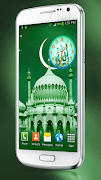 Allah Relógio Widget Cartaz