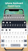 IPhone Keyboard screenshot 1