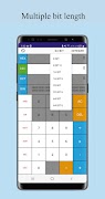 برنامه‌نما Programmer Calculator عکس از صفحه