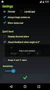 برنامه‌نما Spirit Level & Compass عکس از صفحه