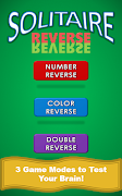Solitaire Reverse 스크린샷 1
