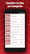 SMS d'amour screenshot 1