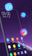 Theme for galaxy note 8 HD Launcher 2018 ảnh chụp màn hình 1
