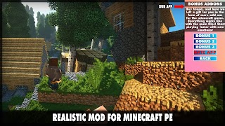 Realistic Shader Mod Minecraft imagem de tela 1