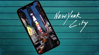 New York City 4K Wallpaper Plakat