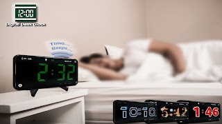 برنامه‌نما Digital Desk Clock عکس از صفحه