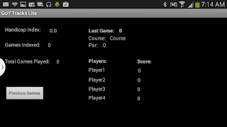 Golf Tracks Lite screenshot 3