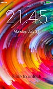 2 Schermata Colors Lock Screen