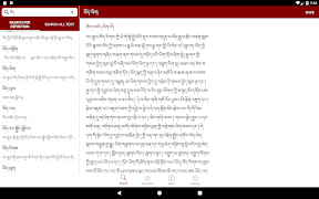 برنامه‌نما Tibetan Dictionary عکس از صفحه